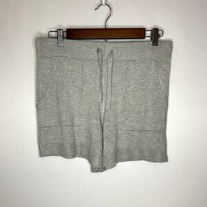 NWT Banana Republic womens gray drawstring shorts with pockets | Size Small
